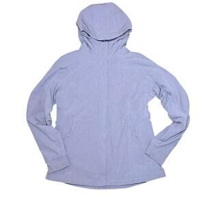 Kirkland Signature Women’s M Lavender Softshell Hooded Fleece Lined Jacket